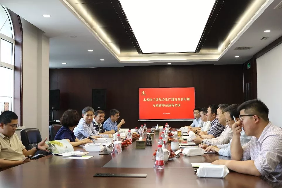 वुड स्पिनिंग आणि कोरडे संमिश्र उत्पादन लाइनच्या अनुप्रयोग तज्ञांच्या पहिल्या संचासाठी तयारी बैठक
